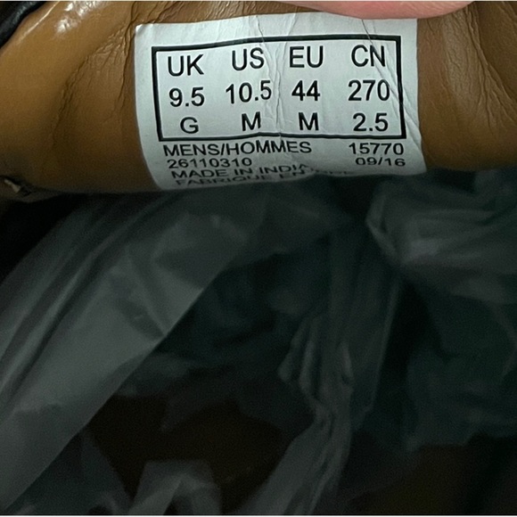 Clark’s dress shoes 10.5 loafers leather - Picture 3 of 7